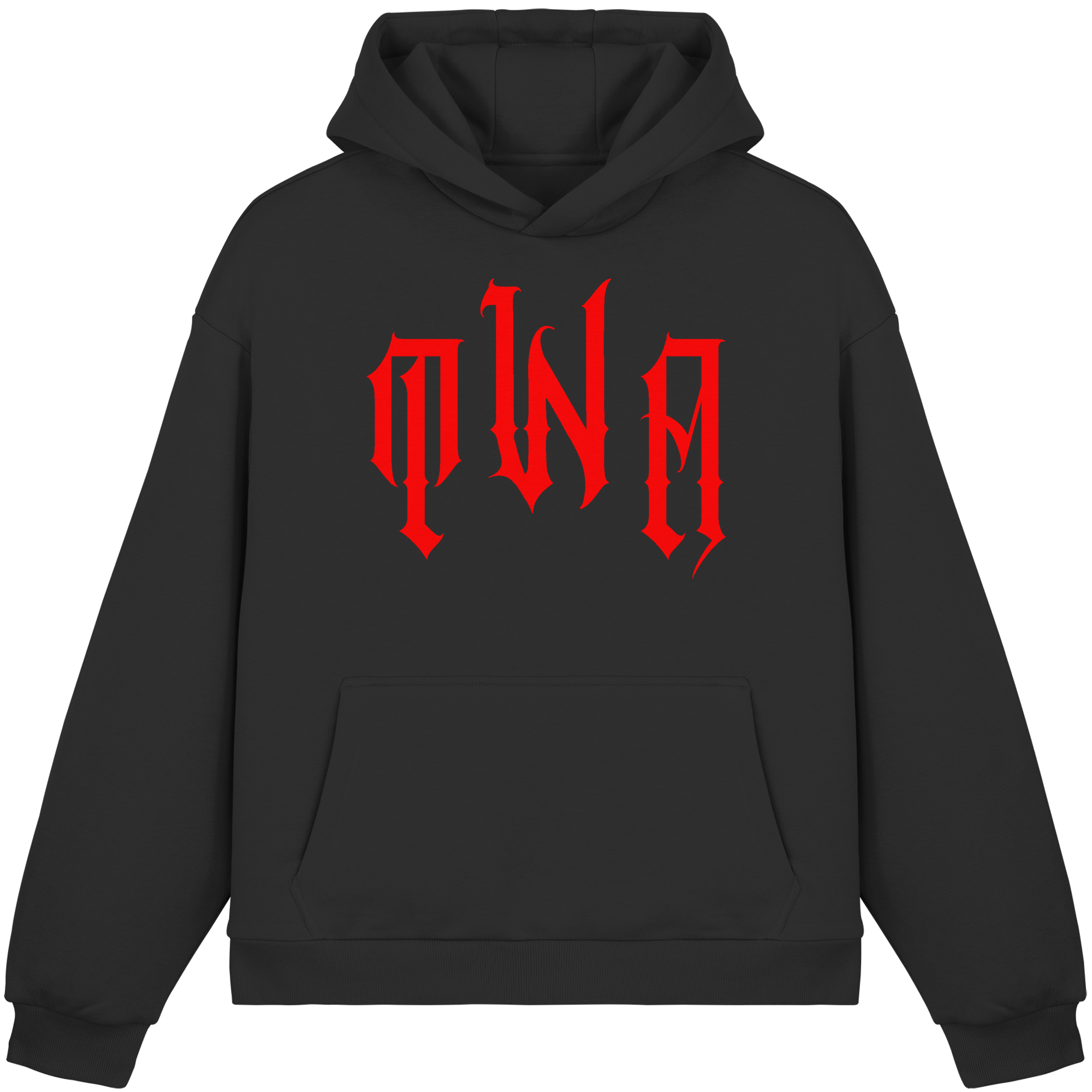 Skull  - Fluffy Boxcut Hoodie