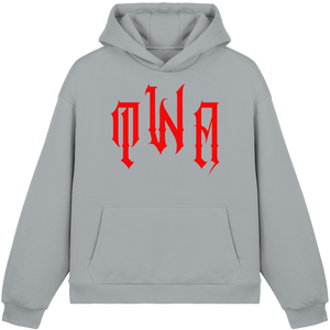 Skull  - Fluffy Boxcut Hoodie