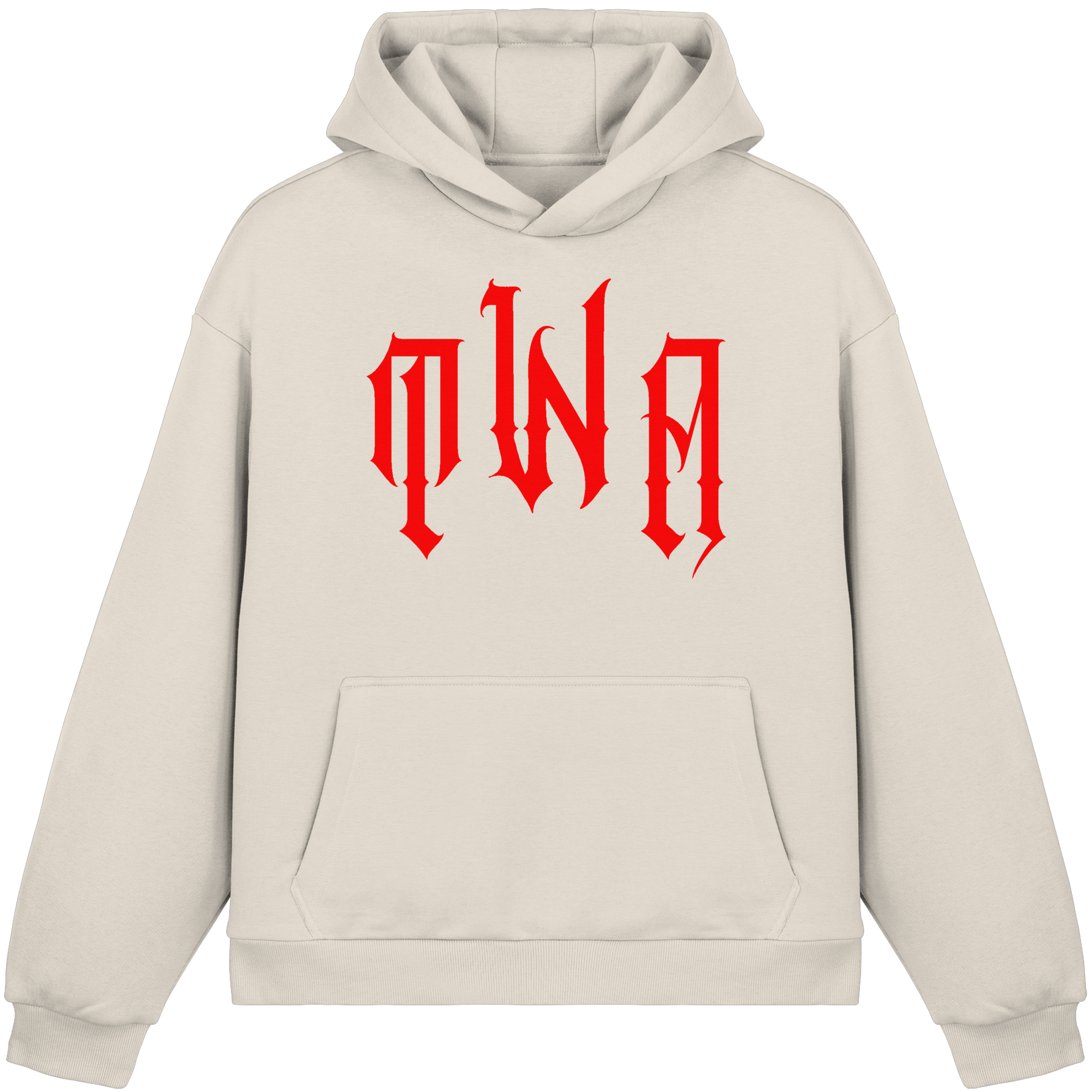 Skull  - Fluffy Boxcut Hoodie
