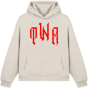 Skull  - Fluffy Boxcut Hoodie