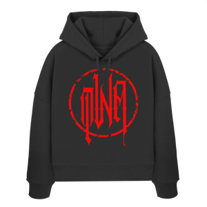 Division INK  - Womens Organic Boxcut Hoodie