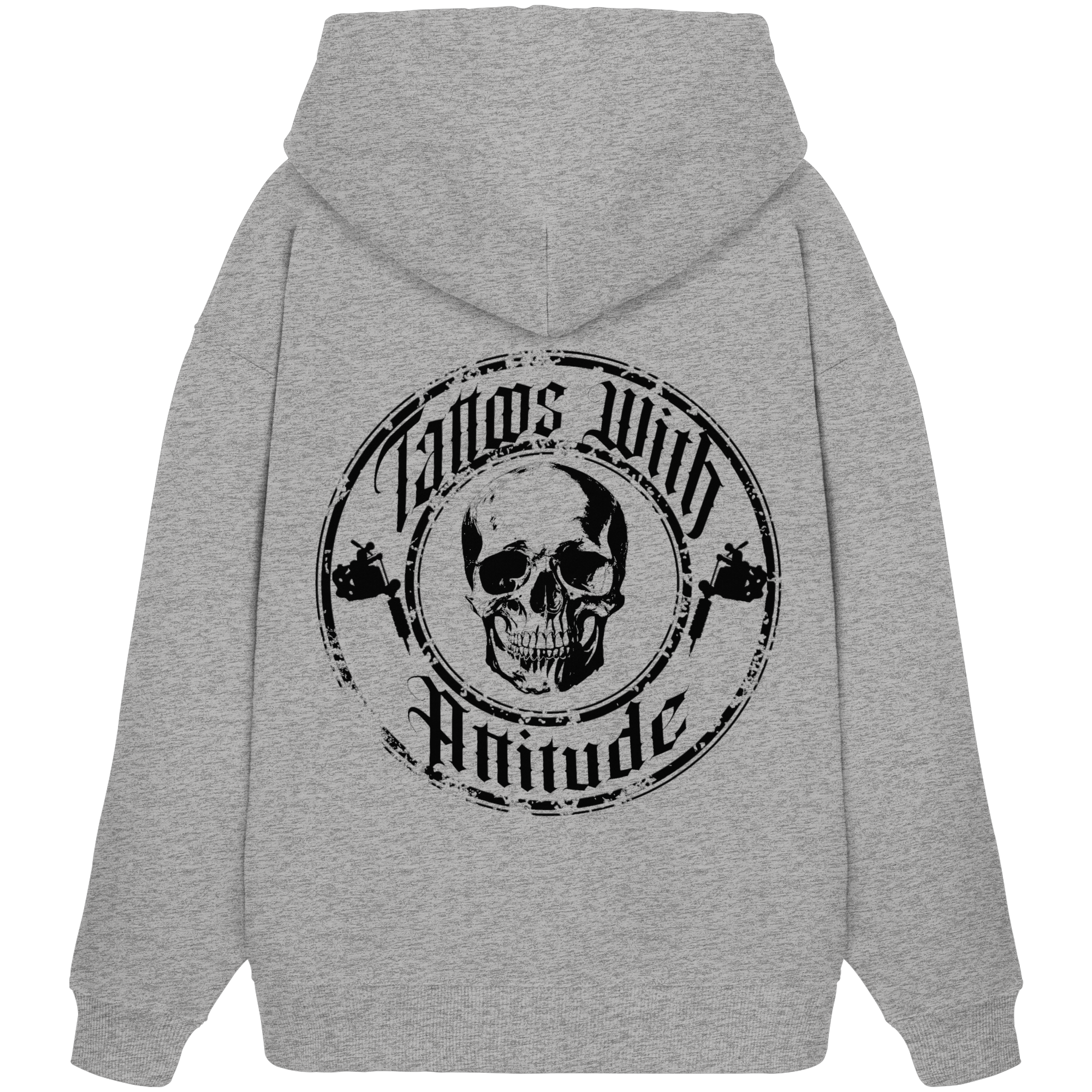 Skull - Organic Oversize Hoodie