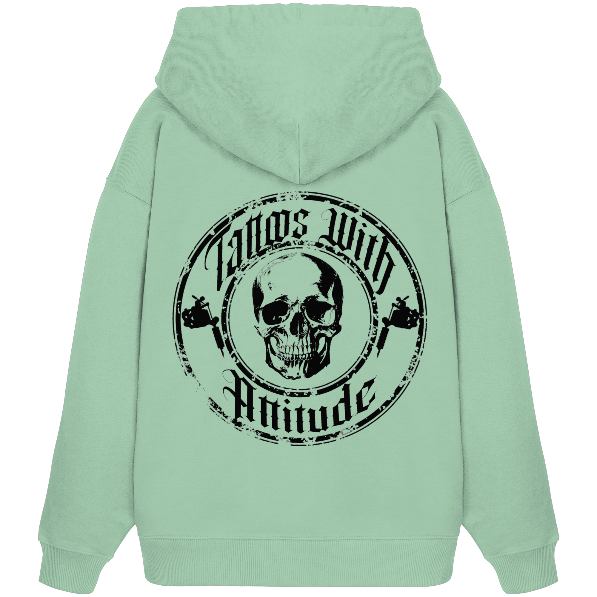 Skull - Organic Oversize Hoodie