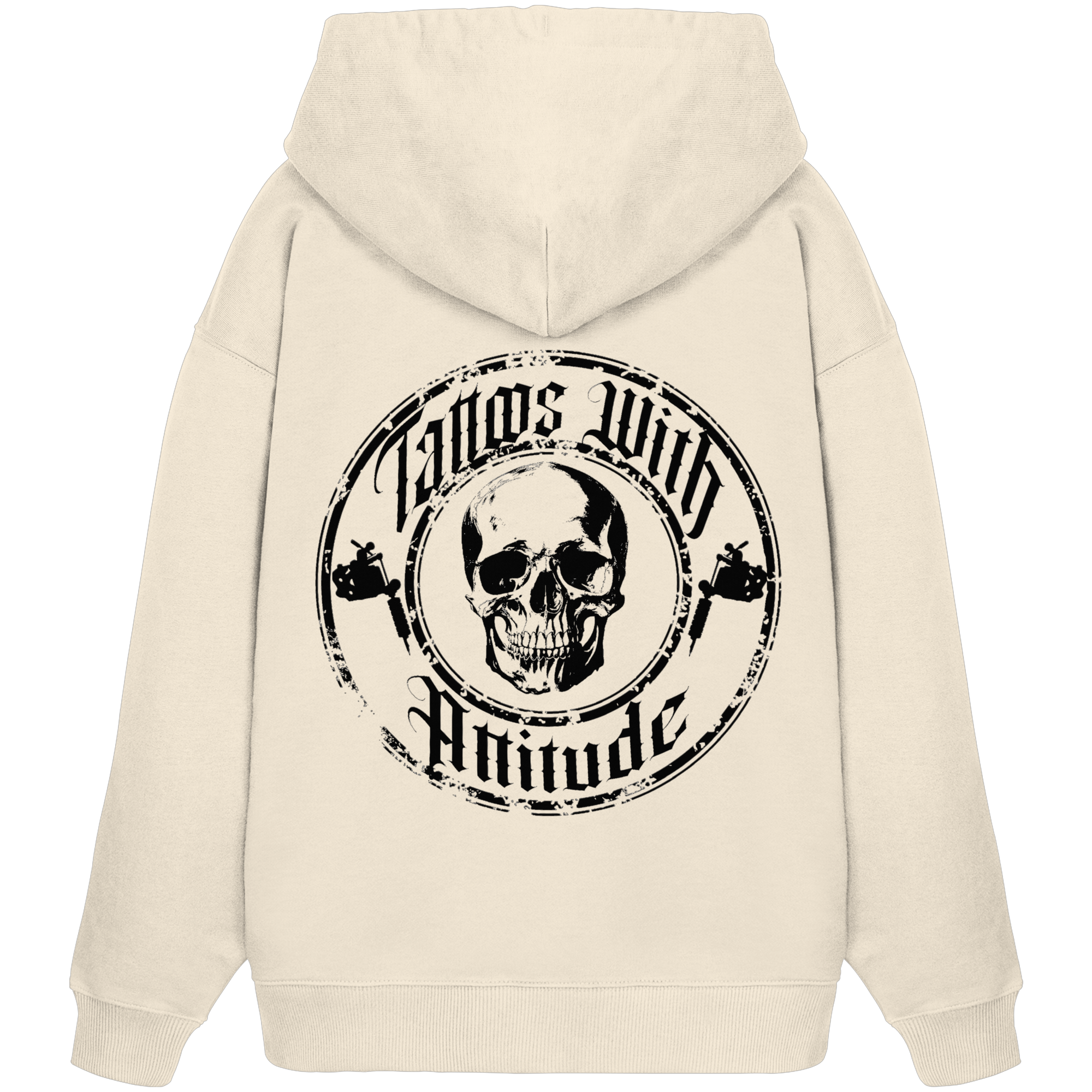 Skull - Organic Oversize Hoodie