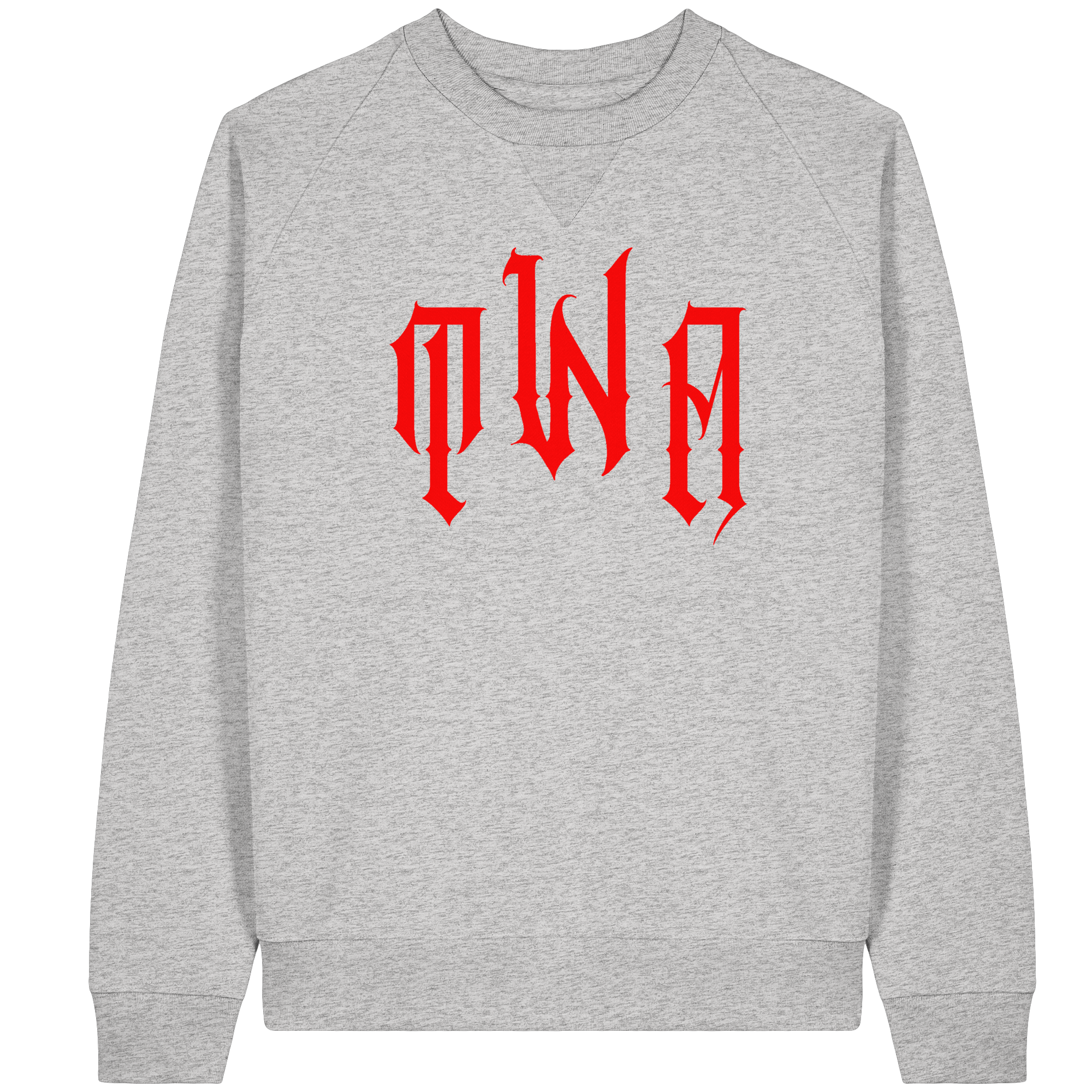 Skull  - Organic Raglan Sweatshirt