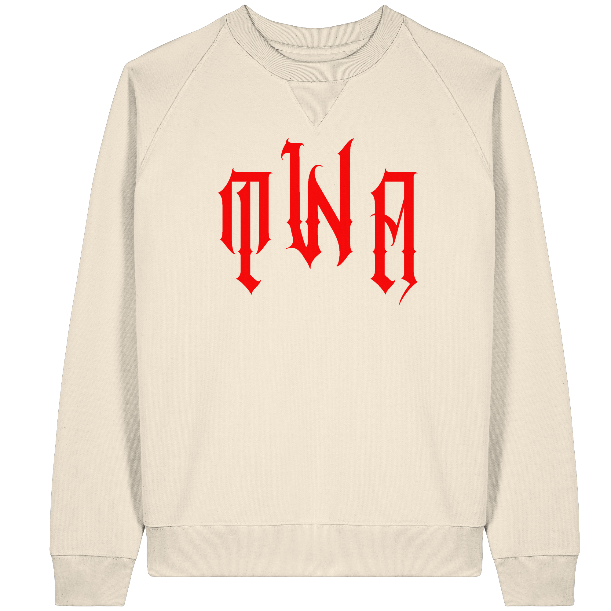 Skull  - Organic Raglan Sweatshirt