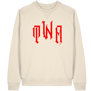 Skull  - Organic Raglan Sweatshirt
