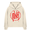 Division INK  - Womens Organic Boxcut Hoodie